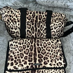 Authentic Dolce & Gabbana Diaper bag with changing mat.